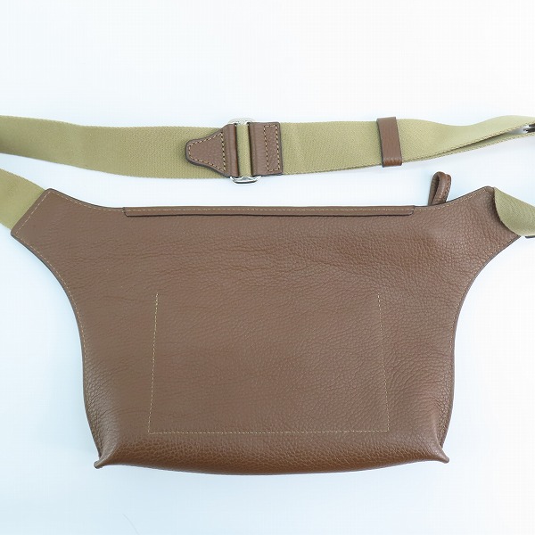 実際に弊社で買取させて頂いたDaniel&Bob/ダニエル＆ボブ レザー ショルダーバッグ/ボディバッグ ブラウンの画像 1枚目