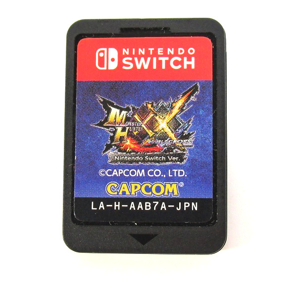 実際に弊社で買取させて頂いたNintendo Switch/ニンテンドー スイッチ ソフト カプコン モンスターハンターライズ/ダブルクロス 2点セット/モンハンの画像 5枚目