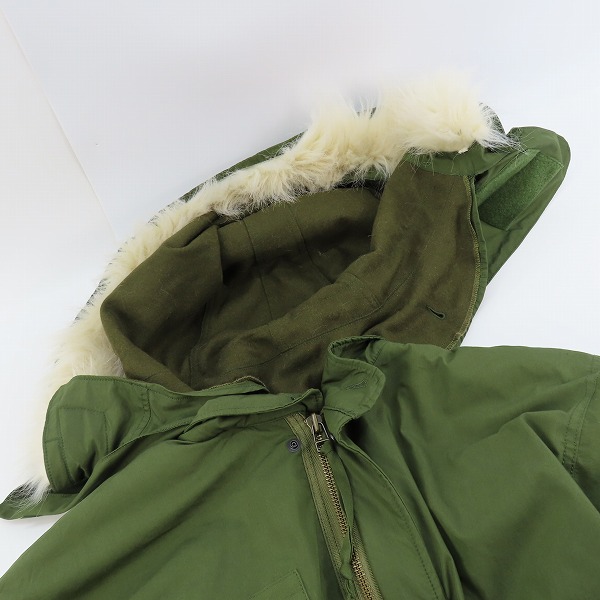 実際に弊社で買取させて頂いたBEAMS/ビームス モッズコート M-65 11-19-0007-139/Mの画像 2枚目