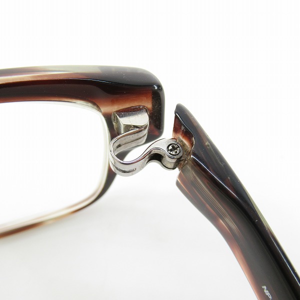 実際に弊社で買取させて頂いた999.9/フォーナインズ アイウエア メガネフレーム NP-17の画像 6枚目