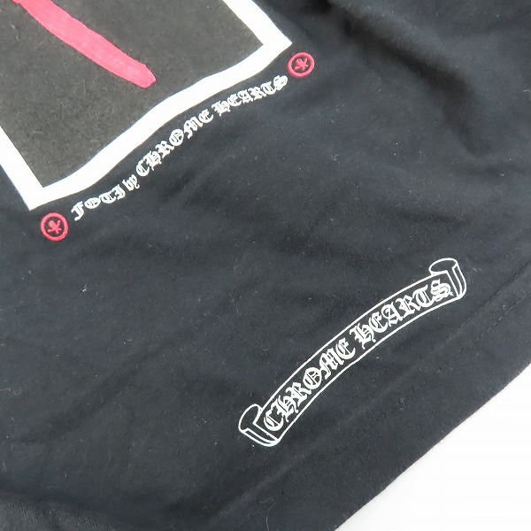 実際に弊社で買取させて頂いた【JPタグ】CHROME HEARTS/クロムハーツ FOTI フォティ プリントTシャツ/Lの画像 7枚目