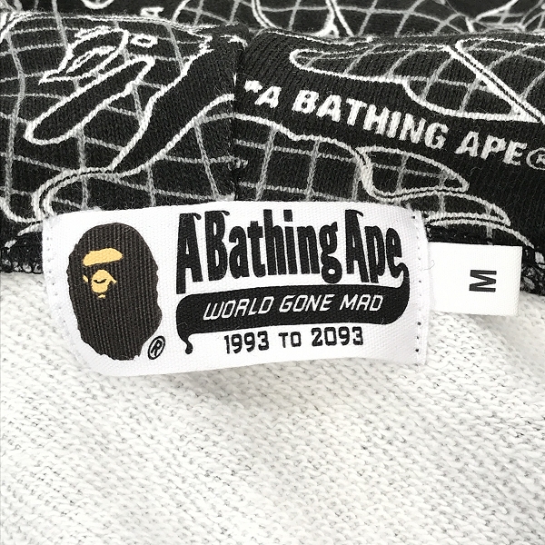 実際に弊社で買取させて頂いたBAPE × XBOX/アベイシングエイプ × エックスボックス CAMO FULL ZIP HOODIE/カモ フルジップ パーカー/Mの画像 2枚目