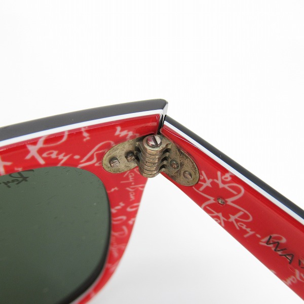 実際に弊社で買取させて頂いたRay-Ban/レイバン WAYFARER ウェイファーラー サングラス RB2140F 1016の画像 6枚目