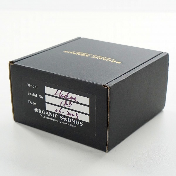 実際に弊社で買取させて頂いたOrganic Sounds/オーガニックサウンド Organic Drive Hades ハデス オーバードライブ エフェクター 動作確認済みの画像 8枚目