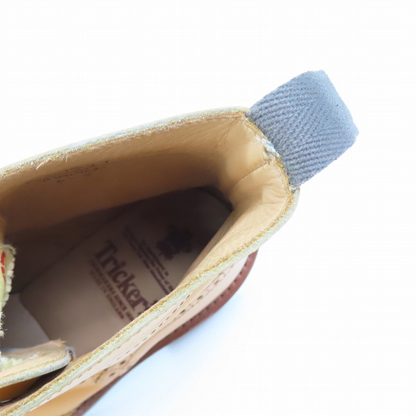 実際に弊社で買取させて頂いたTrickers/トリッカーズ MALTON/モルトン カントリーブーツ 250814 /6の画像 4枚目