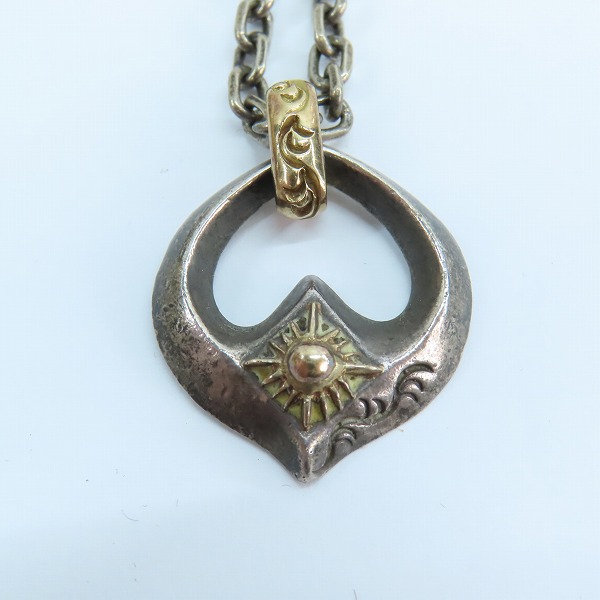 実際に弊社で買取させて頂いたARIZONA FREEDOM/アリゾナフリーダム K18 イーグルハート ネックレス T-95Bの画像 1枚目