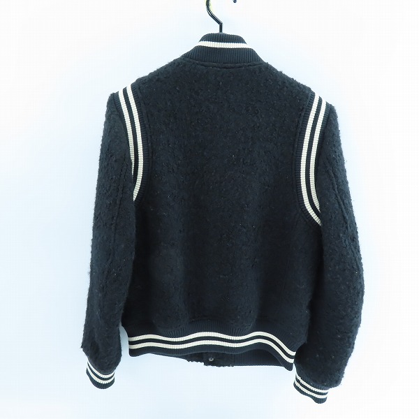 実際に弊社で買取させて頂いたHYSTERIC GLAMOUR/ヒステリックグラマー ヒスベア ウール スタジャン ワッペン 01173AB07 /Mの画像 1枚目