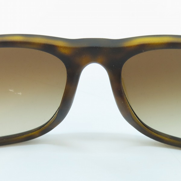 実際に弊社で買取させて頂いたRay-Ban/レイバン JUSTIN/ジャスティン デミ柄 アイウェア/サングラス RB4165-F 856-13の画像 3枚目