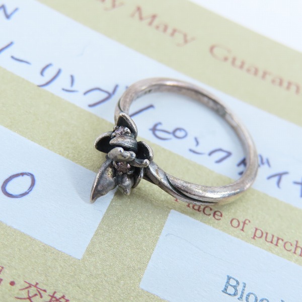 実際に弊社で買取させて頂いた【ギャラ付き】KONRON/コンロン リルメモリーリング/ピンクダイヤ  #7/7号