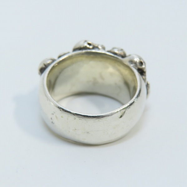 実際に弊社で買取させて頂いたSTANLEY GUESS/スタンリーゲス マルチスカルリング 14号の画像 3枚目