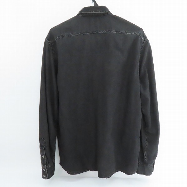 実際に弊社で買取させて頂いたDIESEL/ディーゼル 18AW リバーシブル チェック デニム シャツ/ジャケット/Mの画像 1枚目