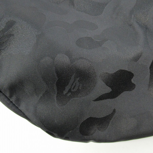 実際に弊社で買取させて頂いたPORTER×A BATHING APE/ポーター×アベイシングエイプ CAMO WAIST POUCH ウエストポーチ/バッグの画像 8枚目