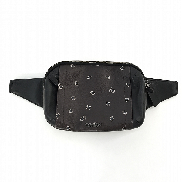 実際に弊社で買取させて頂いたCOACH/コーチ レザー グラハム ウエストバッグ/ボディバッグ