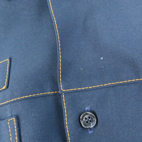 実際に弊社で買取させて頂いたMARNI/マルニ 22AW トロピカルウールシャツ CUMU0016A0 S45455/48の画像 5枚目