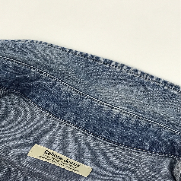 実際に弊社で買取させて頂いたJOURNAL STANDARD relume/ジャーナルスタンダード シャンブレーウェスタンシャツ Lの画像 5枚目