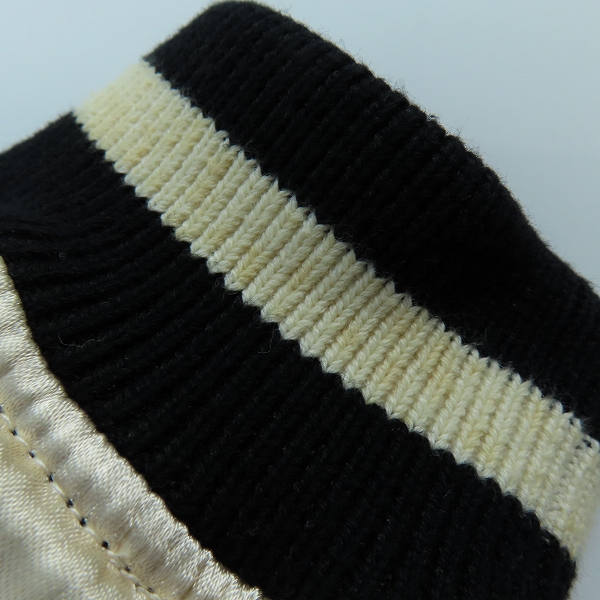 実際に弊社で買取させて頂いたSchott/ショット ORIENTAL WORLD TOUR サテンスカジャン 3162032 /Mの画像 8枚目