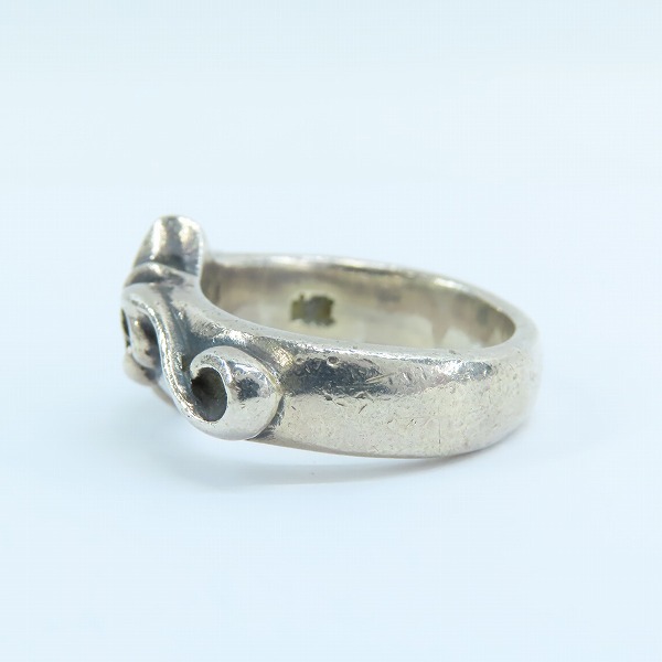 実際に弊社で買取させて頂いたLSD/ラウドスタイルデザイン bloom ブルームリング パヴェダイヤ×グリーンストーン/15号-15.5号の画像 2枚目