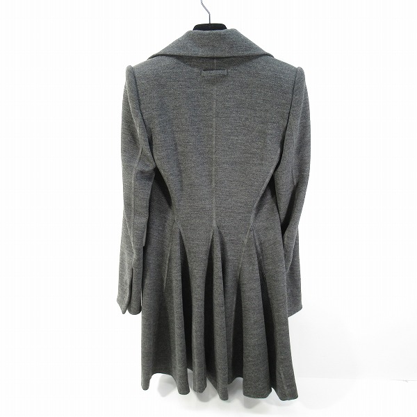 実際に弊社で買取させて頂いたJean Paul GAULTIER FEMME/ジャンポールゴルチエ ファム ウール コート グレー/40の画像 1枚目