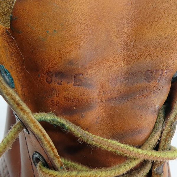 実際に弊社で買取させて頂いたRED WING/レッドウィング アイリッシュセッター ブーツ 875/8.5の画像 5枚目