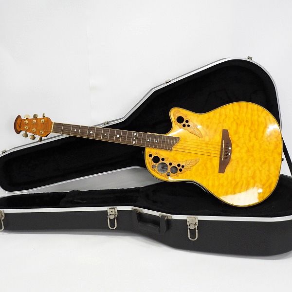 実際に弊社で買取させて頂いた★Ovation/オベーション Celebrity CS288 エレアコ/アコースティックギター/アコギ ハードケース付 