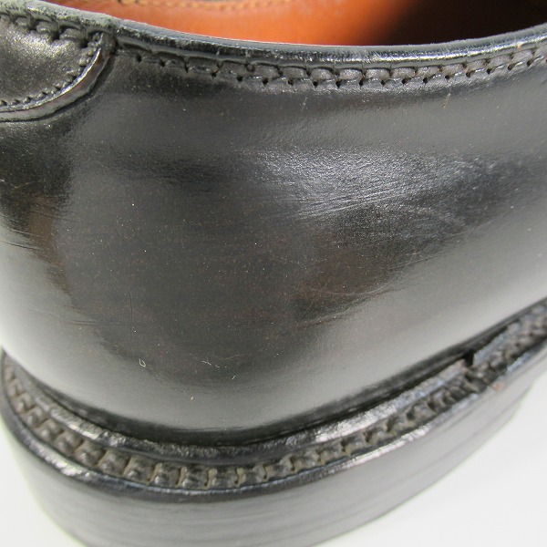 実際に弊社で買取させて頂いたAlden/オールデン コードバン プレーントゥ 9901/7の画像 8枚目