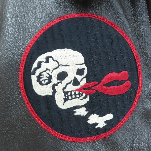 実際に弊社で買取させて頂いたBUZZ RICKSON'S/バズリクソンズ G-1 レザー フライトジャケット M83151/38 の画像 5枚目