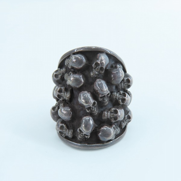 実際に弊社で買取させて頂いたSTANLEY GUESS/スタンリーゲス マルチスカルオーバルリング 21号の画像 1枚目