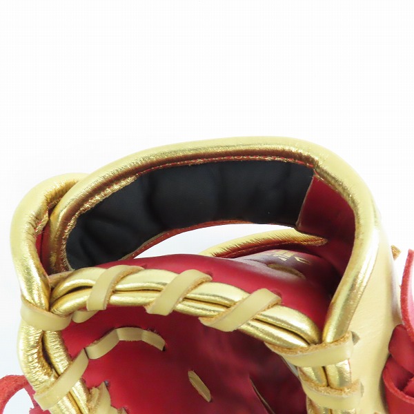 実際に弊社で買取させて頂いたRawlings/ローリングス HYPER TECH COLOR SYNC 一般軟式 外野手 右投げ用 GR4HTCY719の画像 4枚目
