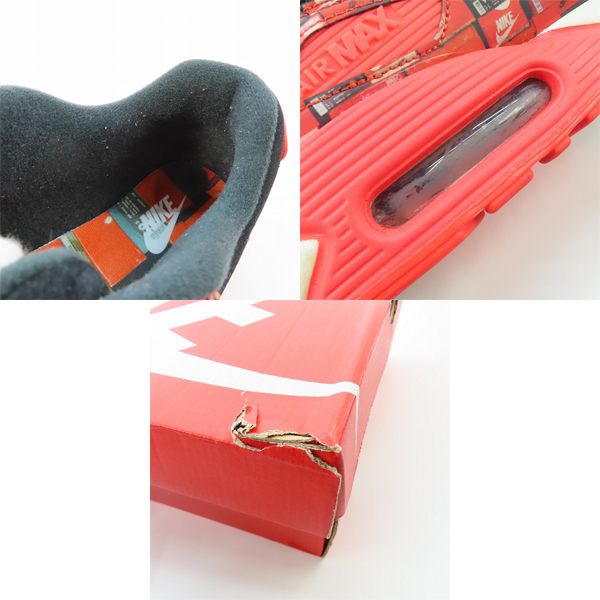 実際に弊社で買取させて頂いたNIKE×atmos/ナイキ×アトモス AIR MAX 90 PRNT WE LOVE NIKE/エアマックス90 プリント AQ0926-001/29の画像 6枚目