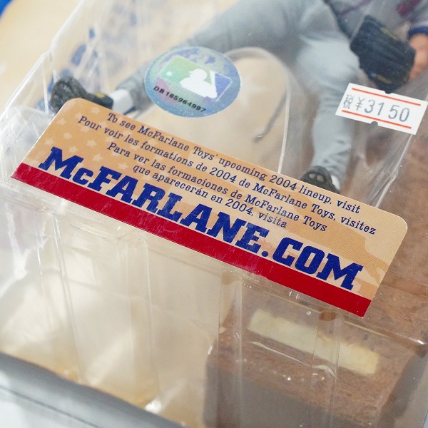 実際に弊社で買取させて頂いた【未開封】McFARLANE TOYS/マクファーレントイズ アトランタ・ブレーブス #29 JOHN SMOLTZ ジョン・スモルツ フィギュア グレーの画像 5枚目