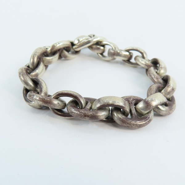 実際に弊社で買取させて頂いたBill Wall Leather/BWL/ビルウォールレザー ボートリンク ブレスレット の画像 3枚目