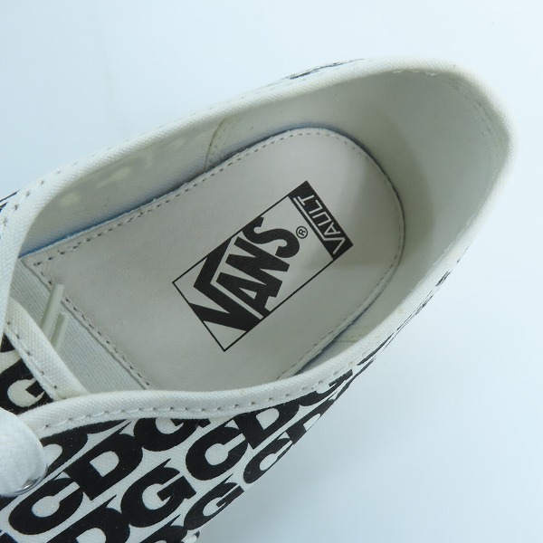 実際に弊社で買取させて頂いたCOMME des GARCONS CDG×VANS/ギャルソン×バンズ VAULT AUTHENTIC/オーセンティック LX/VN0A33TASHM/27.5の画像 4枚目