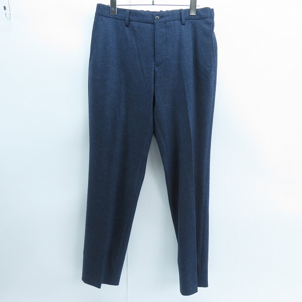 実際に弊社で買取させて頂いたTOMORROWLAND/トゥモローランド utility ウールフランネル ノープリーツイージースラックス 61-04-15-04502/S