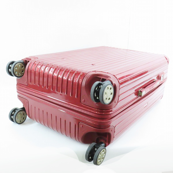 実際に弊社で買取させて頂いたRIMOWA/リモワ サルサデラックス 78L マルチホイール 4輪 スーツケース/キャリーバッグ 830.70 の画像 2枚目