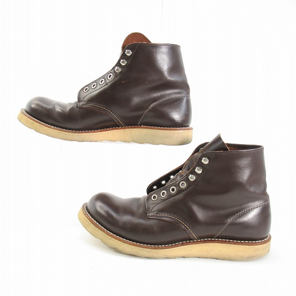 実際に弊社で買取させて頂いたRED WING/レッドウィング レースアップブーツ 17373 /8.5の画像 3枚目