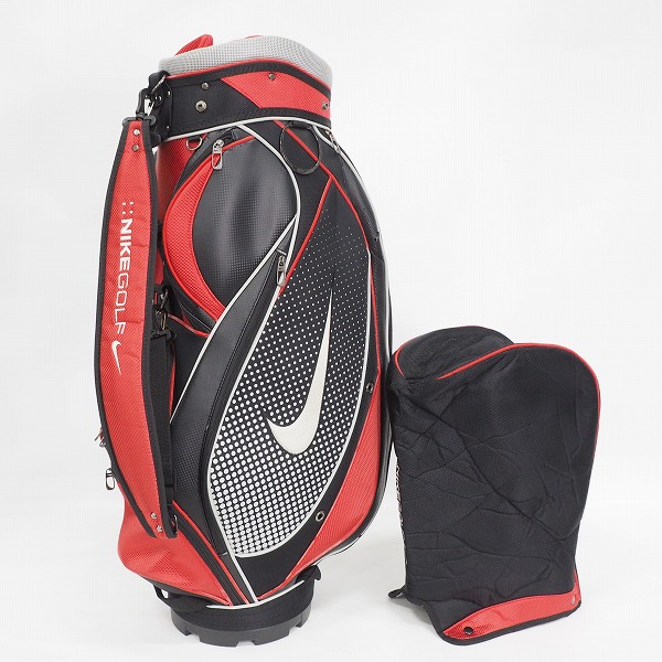 実際に弊社で買取させて頂いたNIKE GOLF/ナイキ ゴルフ BG0232 EZ2 6分割キャディバッグ ブラックｘレッド