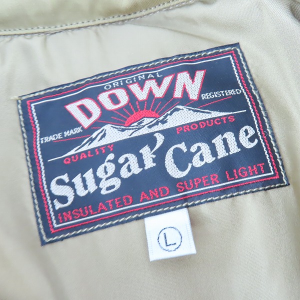 実際に弊社で買取させて頂いたSUGAR CANE/シュガーケーン レザーヨーク ウエスタン ダウンジャケット SC13926 /Lの画像 2枚目
