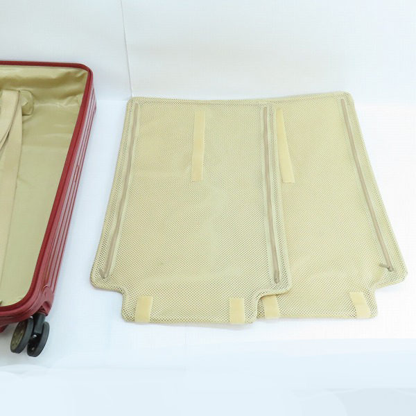 実際に弊社で買取させて頂いたRIMOWA/リモワ サルサデラックス 78L マルチホイール 4輪 スーツケース/キャリーバッグ 830.70 の画像 7枚目