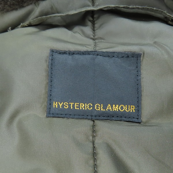 実際に弊社で買取させて頂いたHYSTERIC GRAMOUR/ヒステリックグラマー プリマロフト タイガーカモ N-3B フライトジャケット 4AC-0293/Lの画像 2枚目