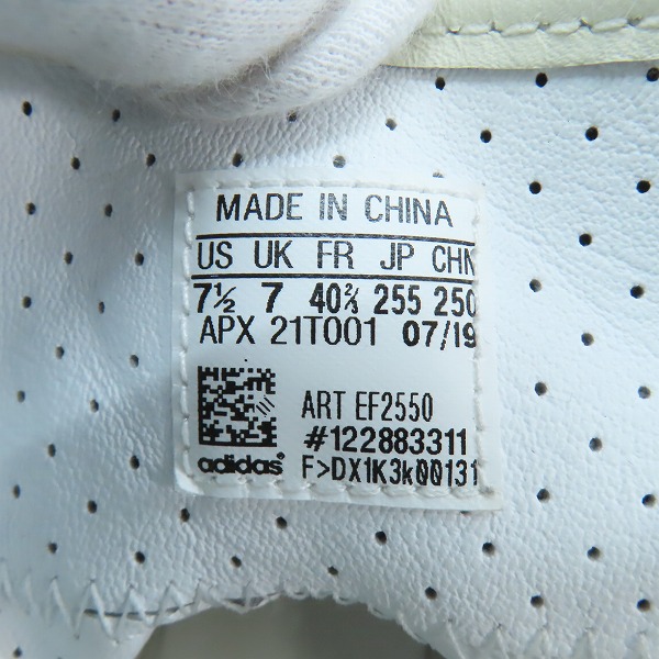 実際に弊社で買取させて頂いたY-3/ワイスリー 19SS KASABARU ハイカトスニーカー EF2550/25.5の画像 5枚目