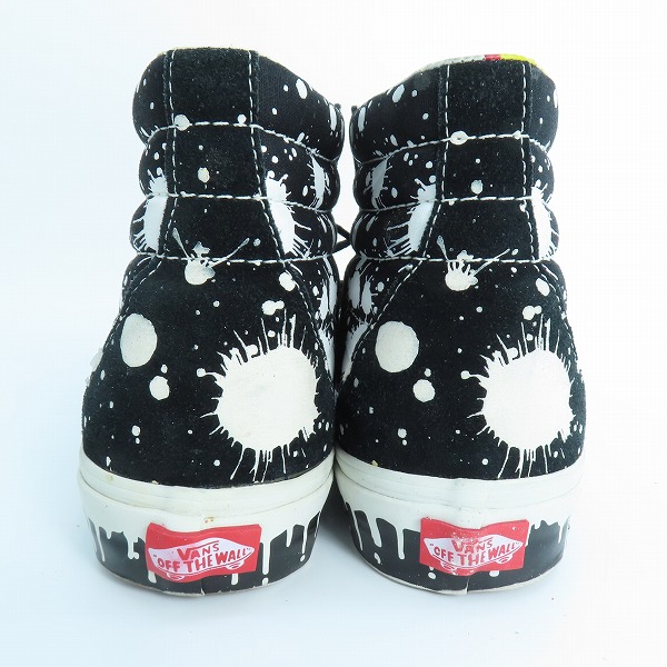 実際に弊社で買取させて頂いた【難有】VANS/バンズ SK8-HI/スケートハイ ペイントデザイン ハイカットスニーカー TB40/8.5の画像 1枚目