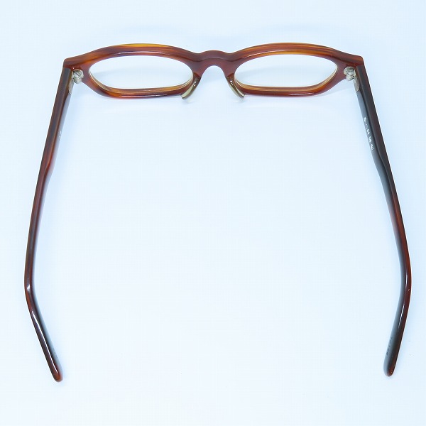 実際に弊社で買取させて頂いた泰八郎謹製/タイハチロウキンセイ 手造 セルロイド T-102 メガネフレーム/アイウェアの画像 2枚目