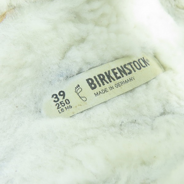 実際に弊社で買取させて頂いたBIRKENSTOCK/ビルケンシュトック ZURICH チューリッヒ ファー サンダル Regular FIT 1012252 25の画像 5枚目