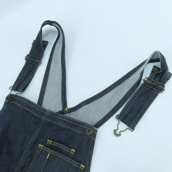 実際に弊社で買取させて頂いたJUNYA WATANABE COMME des GARCONS MAN/ジュンヤワタナベコムデギャルソンマン AD2011 オーバーオール WI-P028/XSの画像 7枚目