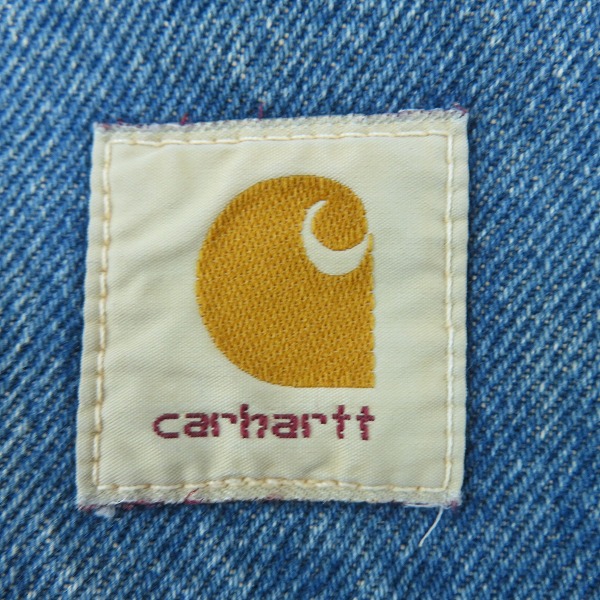 実際に弊社で買取させて頂いたCarhartt/カーハート WU138 ダブルニー ペインターパンツ/デニムパンツ/ジーンズ/28×34の画像 2枚目