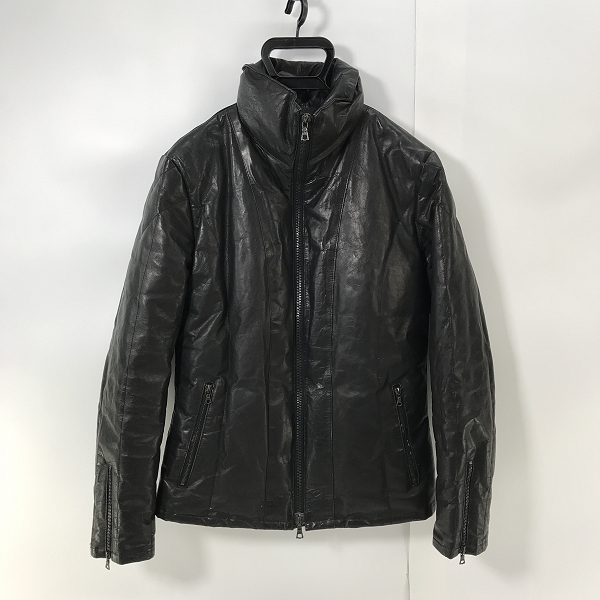 実際に弊社で買取させて頂いたBACKLASH/バックラッシュ ドイツカーフ レザー ジャケット 1364-02/3