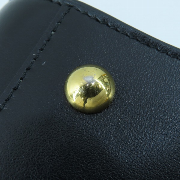 実際に弊社で買取させて頂いたSAINT LAURENT PARIS/サンローランパリ ベイビーカバス YSLロゴ 2WAY ショルダー/ミニトートバッグの画像 8枚目