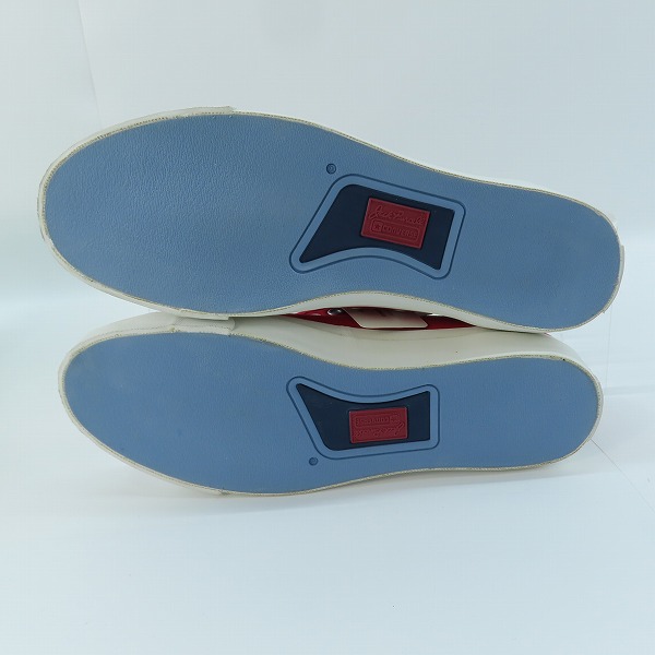 実際に弊社で買取させて頂いた【未使用】CONVERSE/コンバース JACK PURCELL/ジャックパーセル APPLE RED/26.5の画像 2枚目