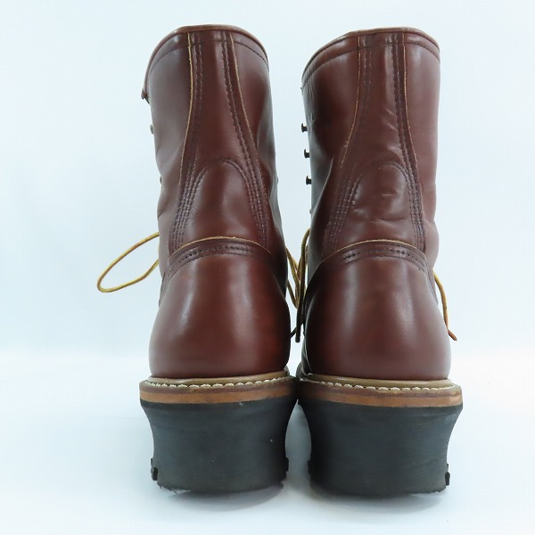 実際に弊社で買取させて頂いたRED WING/レッドウィング ロガーブーツ 4418/8.5Dの画像 1枚目