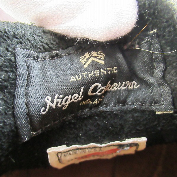 実際に弊社で買取させて頂いたRED WING×Nigel Cabourn/レッドウィング×ナイジェル ケーボン マンソン B-5 チャッカ ブーツ 4633 8Dの画像 5枚目